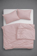 PREMIUM Satino patalynės komplektas „DUSTY ROSE“