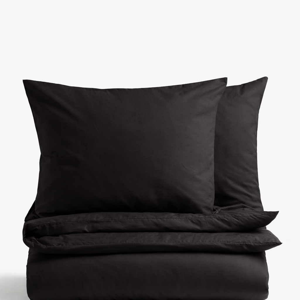 PREMIUM Satino patalynės komplektas „MIDNIGHT GRAPHITE“