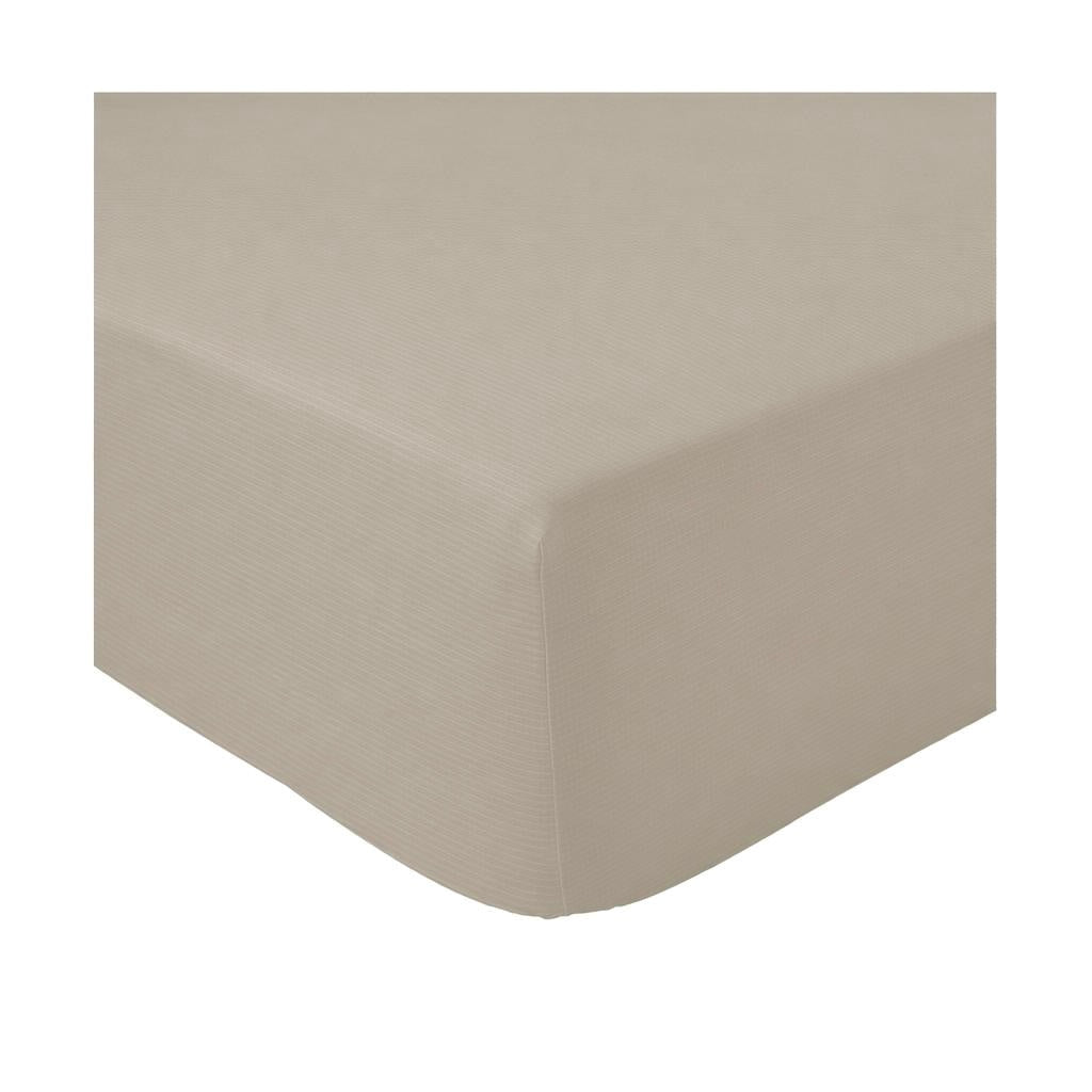 COMFORT Satino paklodė „BEIGE STRIPE“