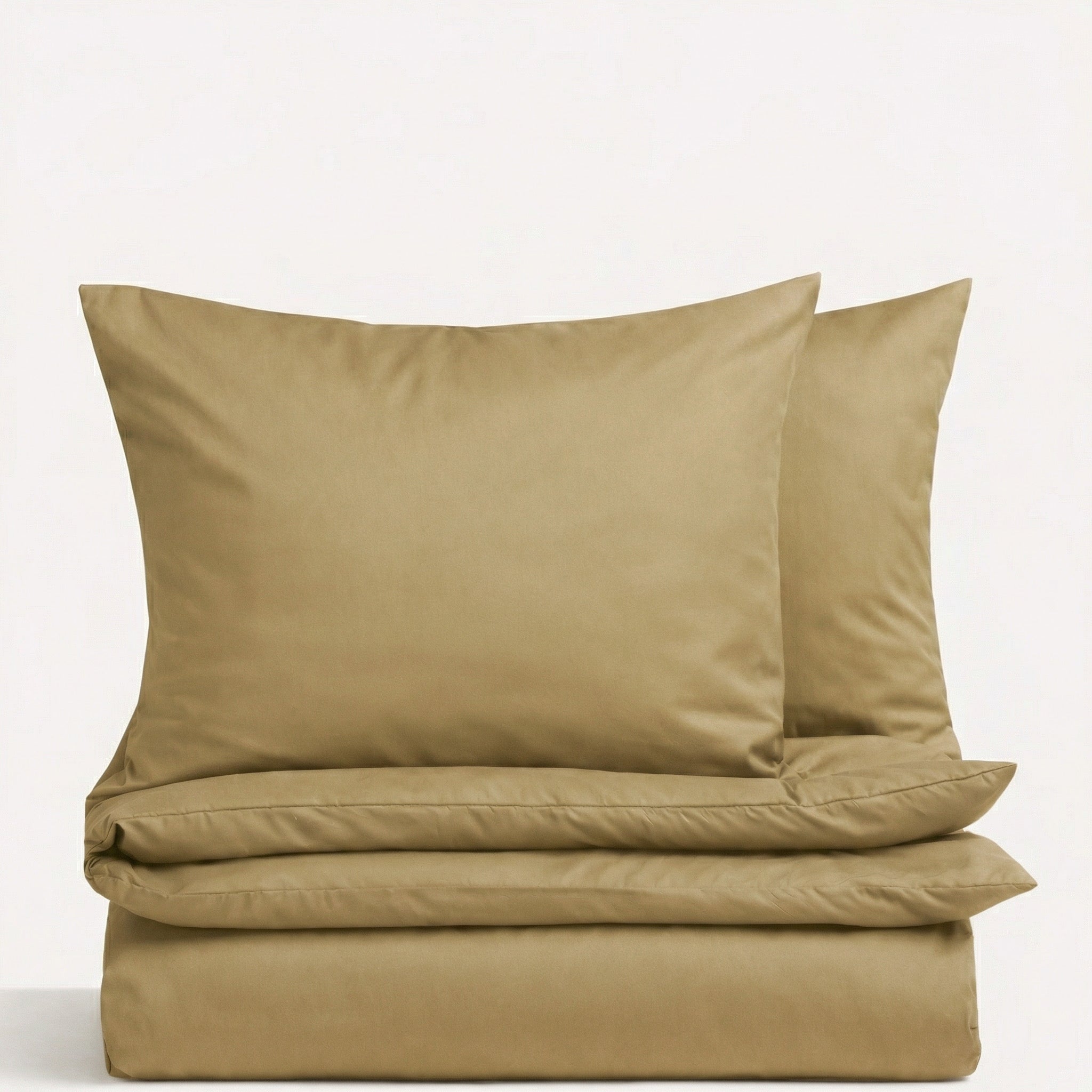 PREMIUM Satino patalynės komplektas „OLIVE SHADOW“