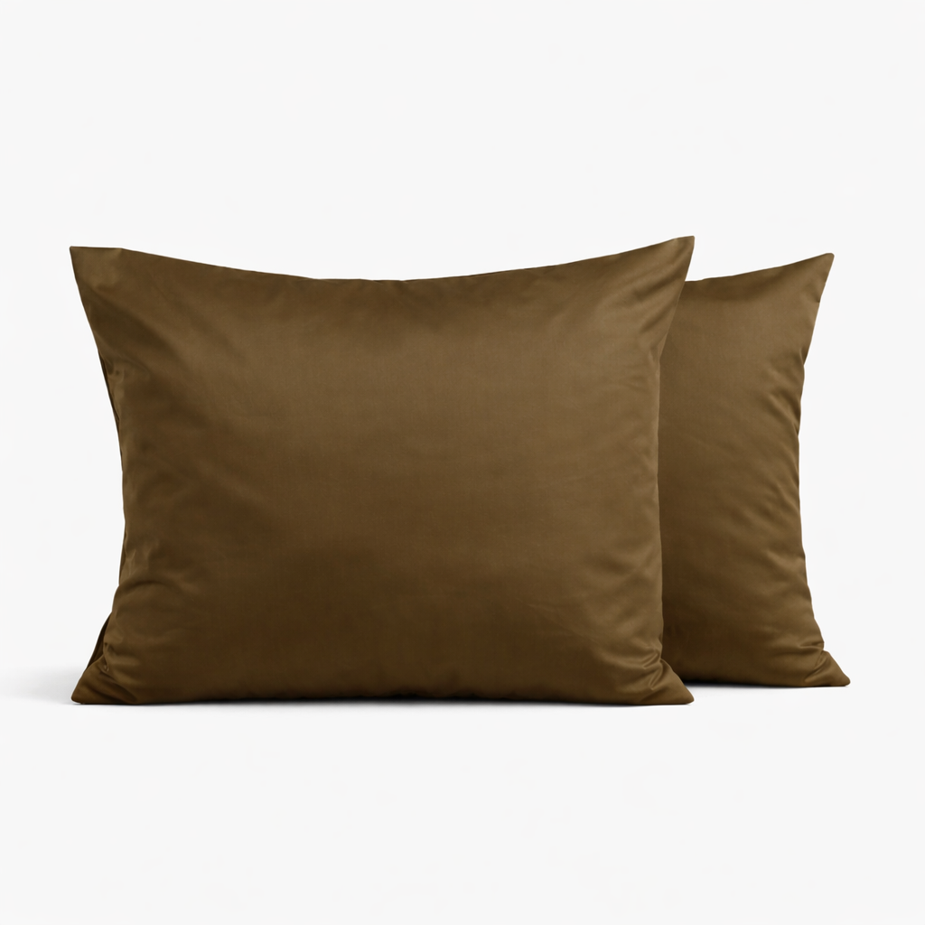 PREMIUM Satino pagalvės užvalkalas „FOREST DUST“