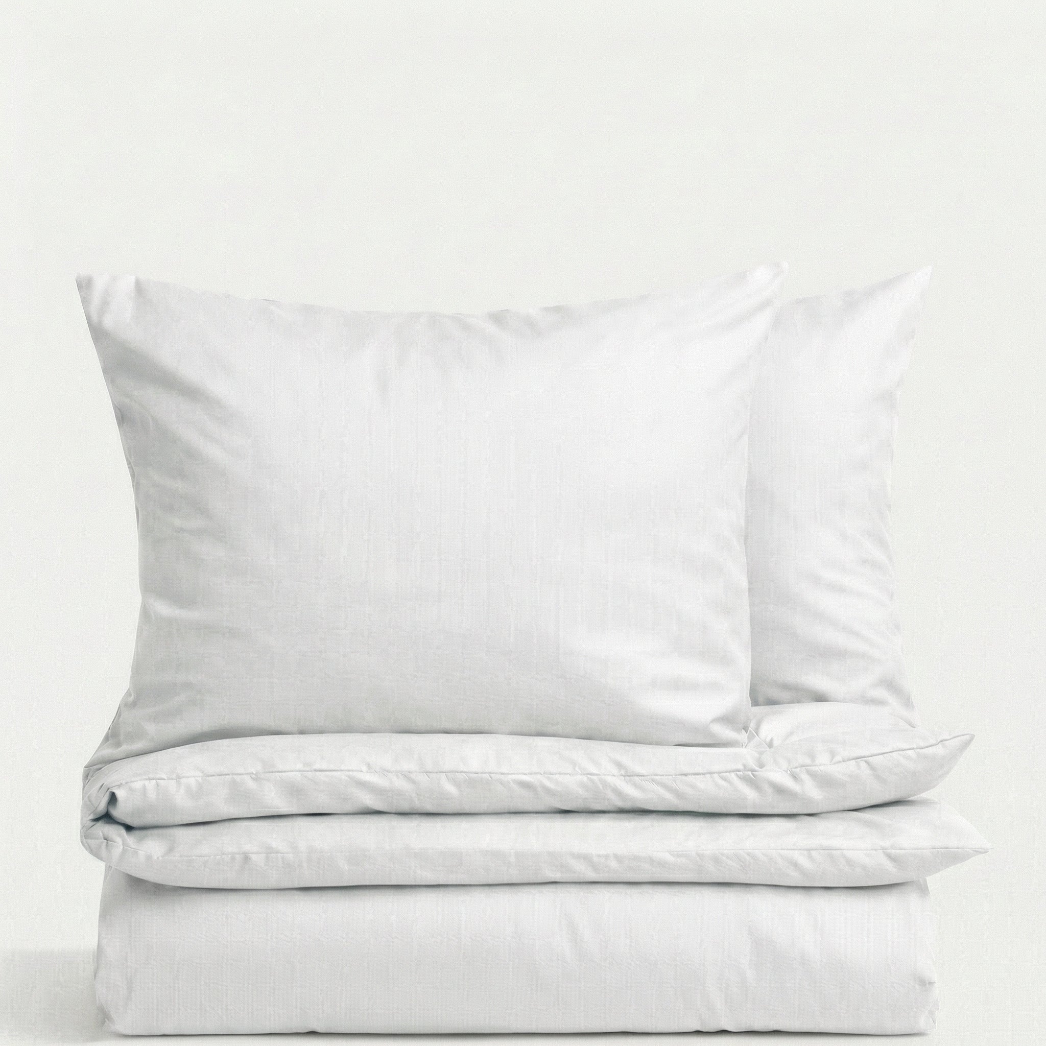 Satino patalynės komplektas „PURE WHITE“