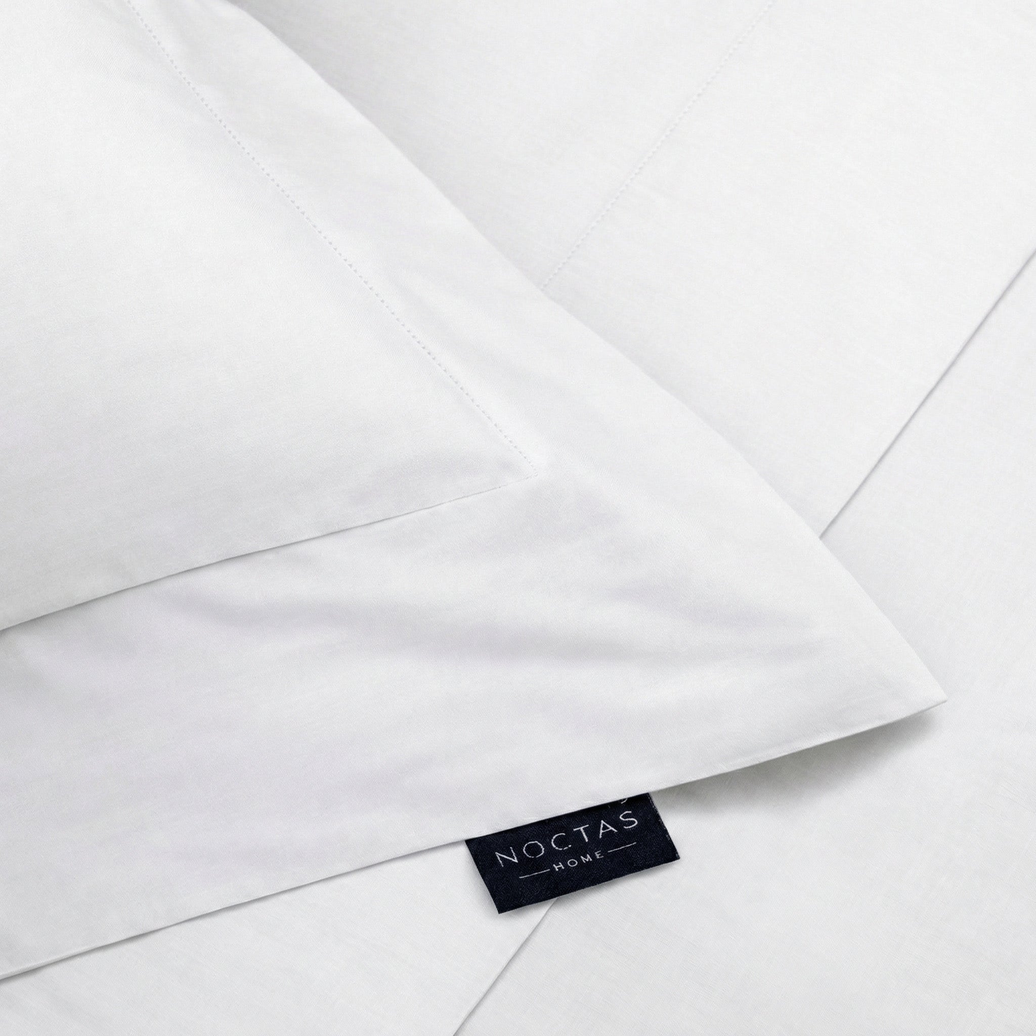 Satino antklodės užvalkalas „PURE WHITE“