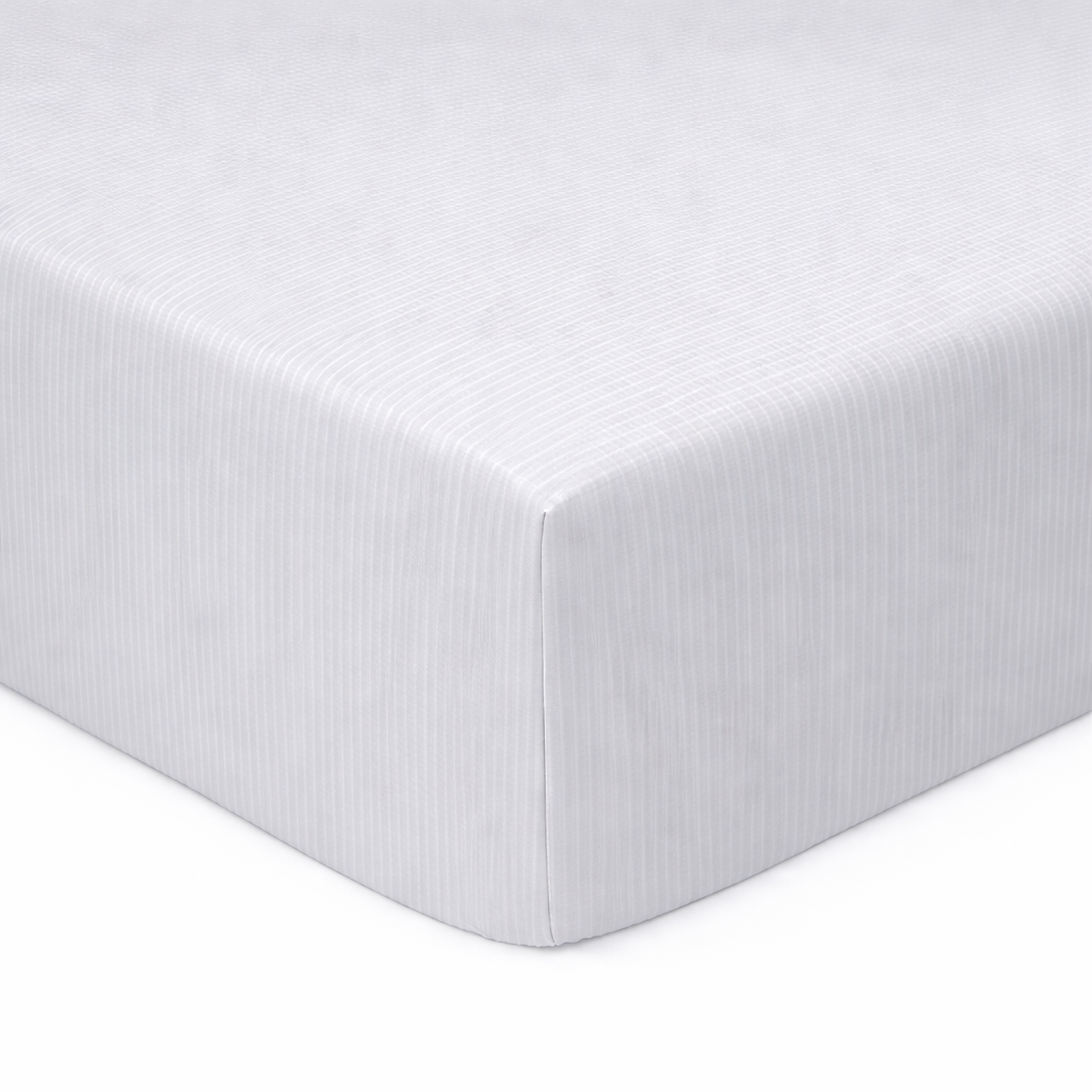 COMFORT Satino paklodė „PLATINUM STRIPE“