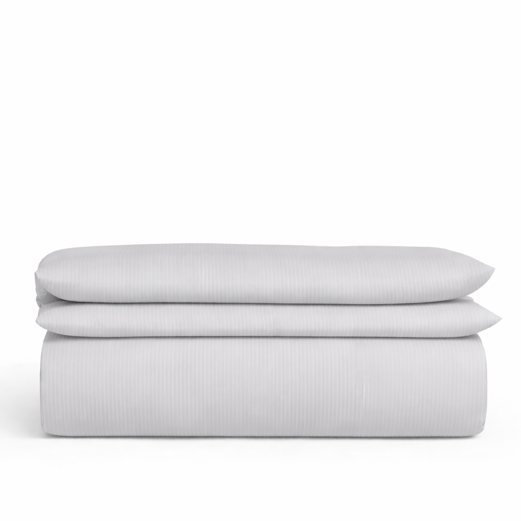 COMFORT Satino antklodės užvalkalas „PLATINUM STRIPE“