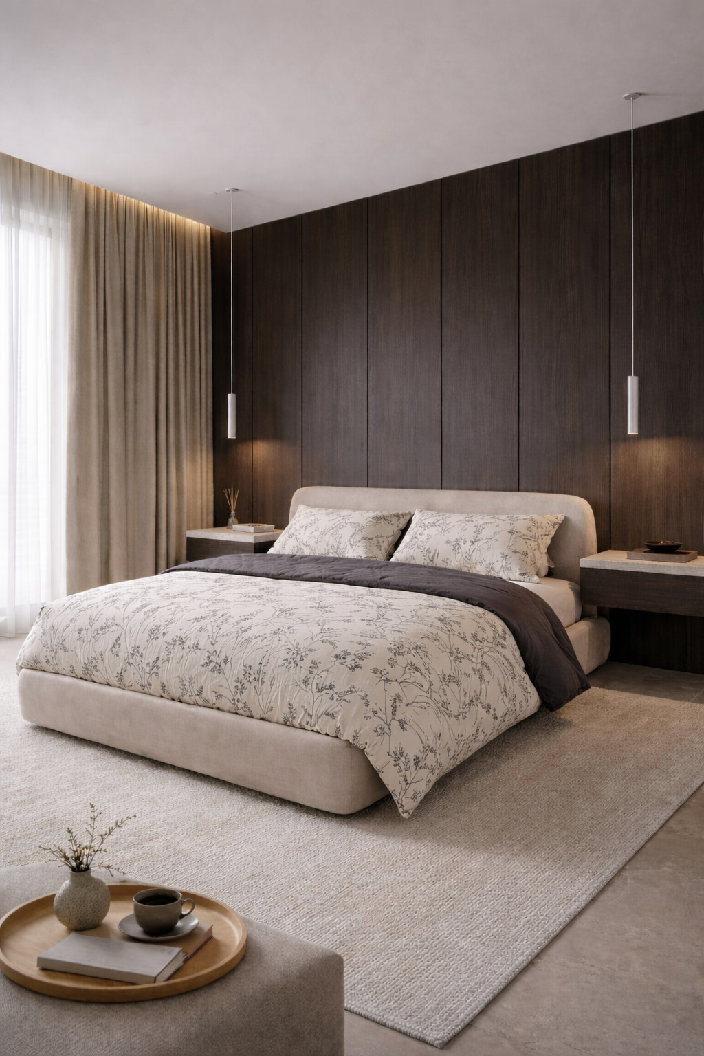 Dvipusis satino patalynės komplektas „PROVENCE VANILLA“