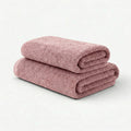 Medvilninių rankšluoščių komplektas "DUSTY PINK"