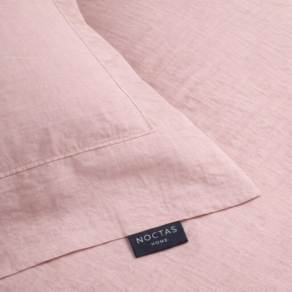 Lino patalynės komplektas „BLUSH PINK“